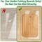 Non-Slip Clear Cutting Board Mat 10x15” – Safety Grip, Dishwasher Safe